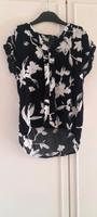 Comma Damen Tshirt Bluse Gr 36/S Blumen Marineblau Schwarz Bayern - Abensberg Vorschau