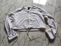 Nike crop top Jacke Sweatjacke Training Sport Fitness weiß l Nordrhein-Westfalen - Dinslaken Vorschau