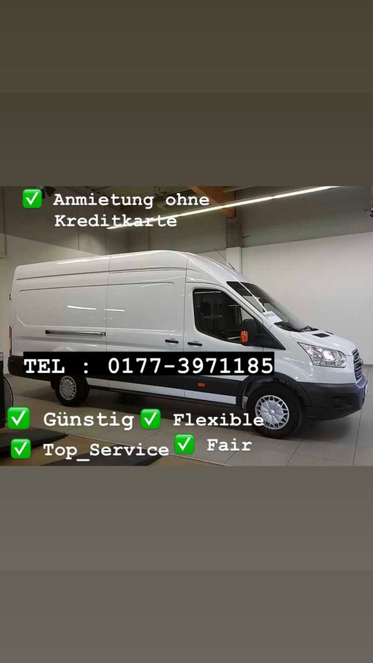 Transporter Vermietung /  Mieten vermieten C&H ✅✅✅ in Essen