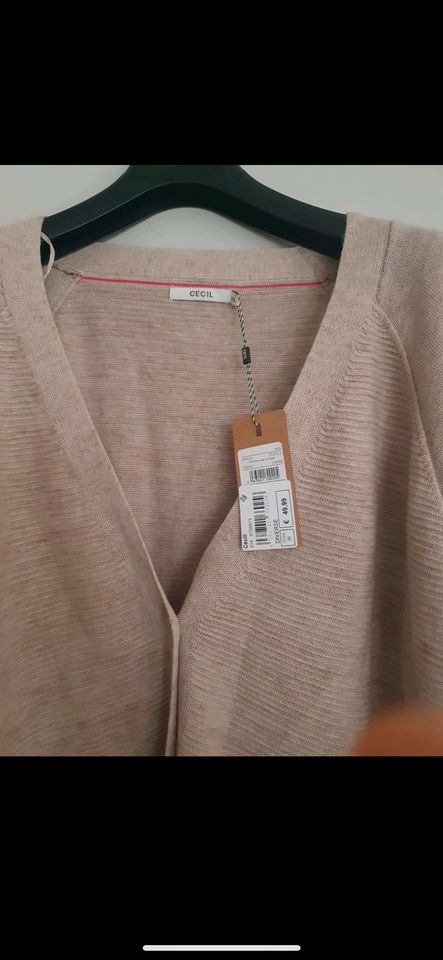 Cardigan Cecil NEU beige Pullover in Darmstadt