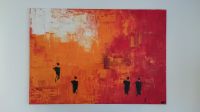 Wunderbares Bild in rot, orange Tönen 100 x 70 cm Kr. München - Feldkirchen Vorschau