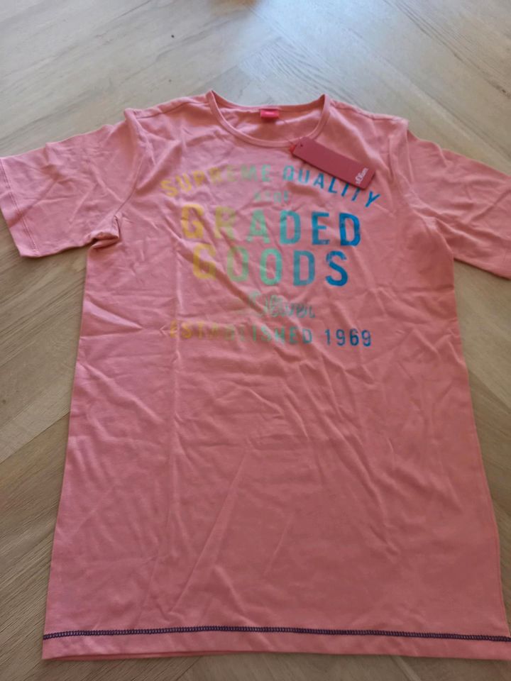 T-Shirt Jungen s. Oliver Gr. 164 Neu in Wettringen