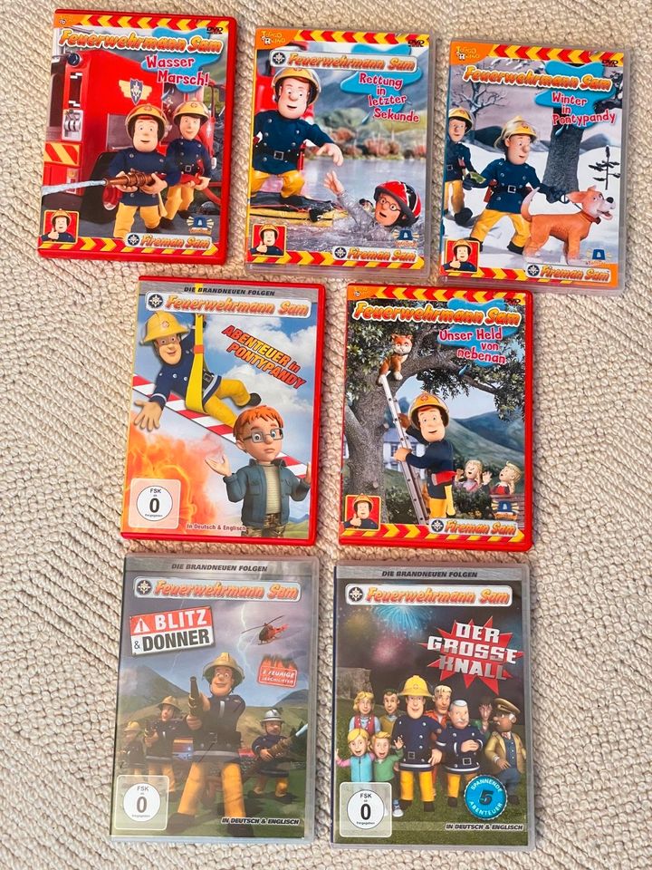 Feuerwehrmann Sam - 7 DVD Set in Hamburg