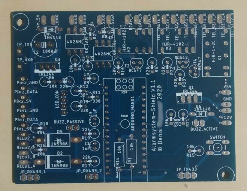 Alarm-System Shield für Arduino Nano Alarmanlage Smart Home in München