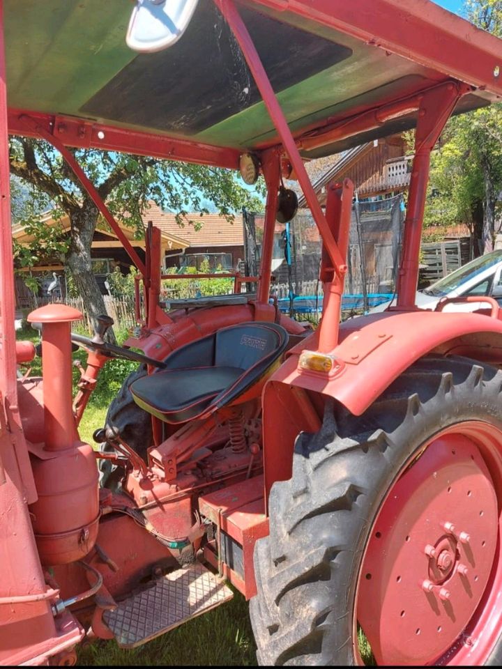 Traktor Fahr D177 Oldtimer in Lenggries
