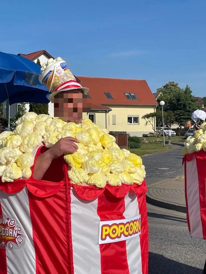 Kostüm Popcorn in Mansfeld