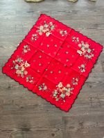 Decke weihnachten Mitteldecke rot Bären 75cm x 75cm grün Nordrhein-Westfalen - Herne Vorschau