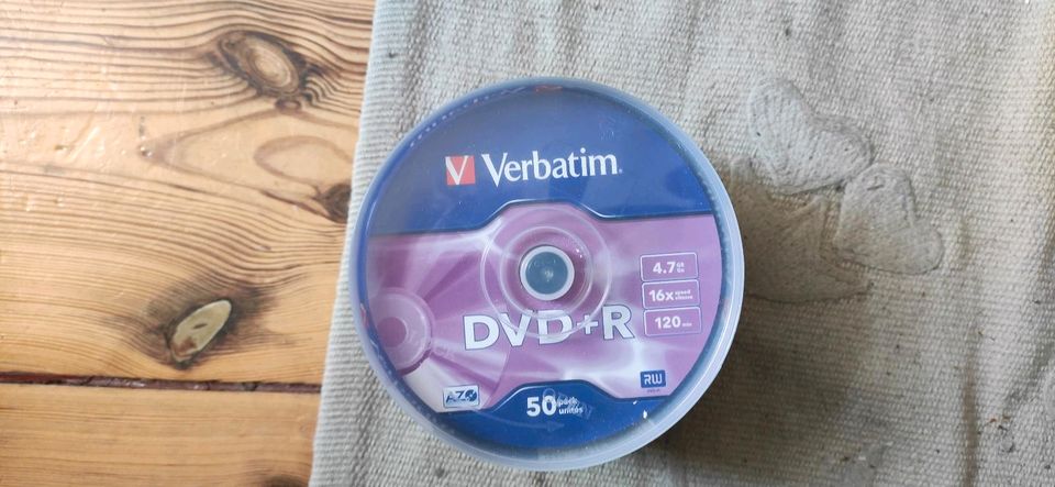 DVD + R von Verbatim 50er Packung unbenutzt neu in Woltersdorf