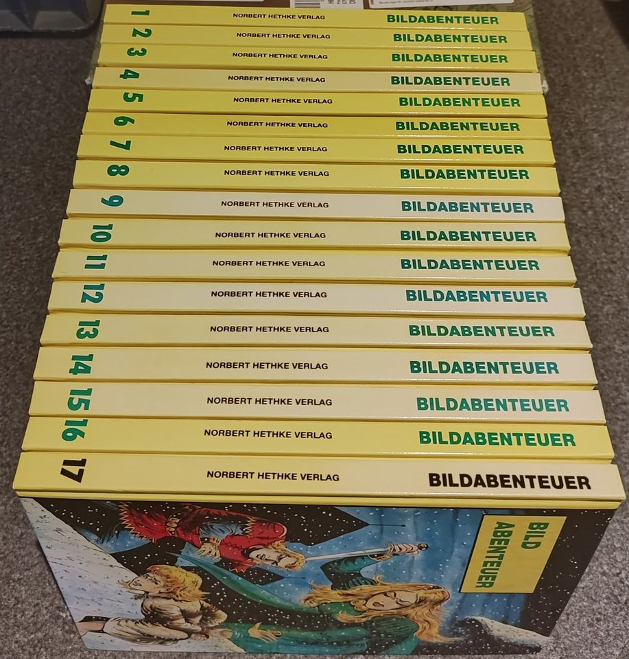 Bild Abenteuer Buch / Bücher 1 - 17 komplett (Hethke) Falk, Tibor in Hambergen