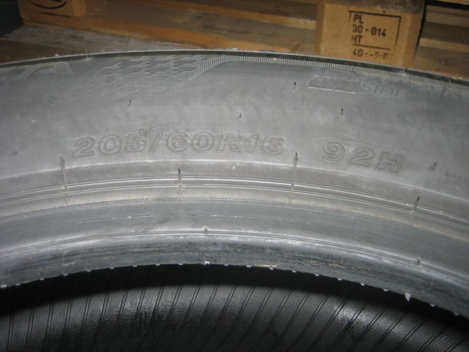 4 Sommerreifen Bridgestone 205/60 R16 92H in Aachen