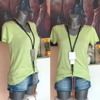 ❤️ Made in Italy Feinstrick T-Shirt S-L grün Altona - Hamburg Bahrenfeld Vorschau