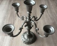 Kerzenständer Kerzenhalter Zinn Antik mit Stempel grau Niedersachsen - Ganderkesee Vorschau
