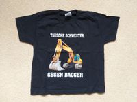 T-Shirt * 104 * schwarz * Bagger Sachsen - Bernsdorf Vorschau