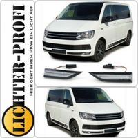 Dynamische Led Seitenblinker schwarz weiß für VW T6 ab BJ 2015 Hessen - Calden Vorschau