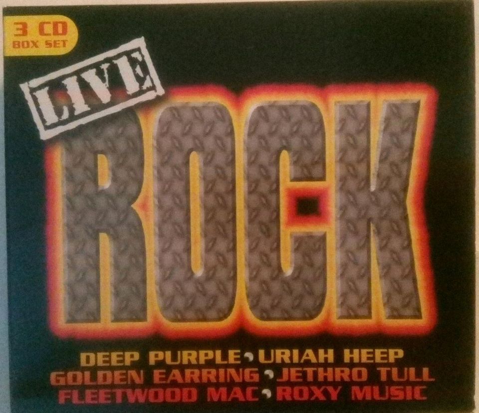 CD Live Rock-3cd Box Set in Augsburg