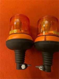 Traktor LKW Rundumleuchte Orange Warnlampe Drehleuchte Dachlampe