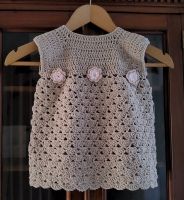 Baby Kleid Kleidchen gehäkelt Gr. 80- 98 Nordrhein-Westfalen - Hattingen Vorschau