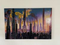 Gemälde XL Acryl Leinwand modern Science Fiction Stadt Stuttgart - Möhringen Vorschau