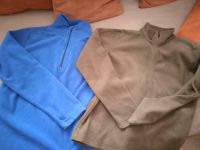 2 Fleeceshirts  Pullover Sweatshirt blau Khaki Alpine Etirel 158 Nordrhein-Westfalen - Lüdenscheid Vorschau