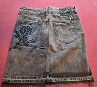 GUESS Jeansrock • Gr 36 • grau schwarz • Rose & Sterne • WIE NEU Nordrhein-Westfalen - Rietberg Vorschau