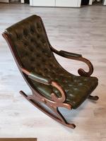 Casa Padrino Luxus Jugendstil Chesterfield Schaukelstuhl Sessel Saarland - Illingen Vorschau
