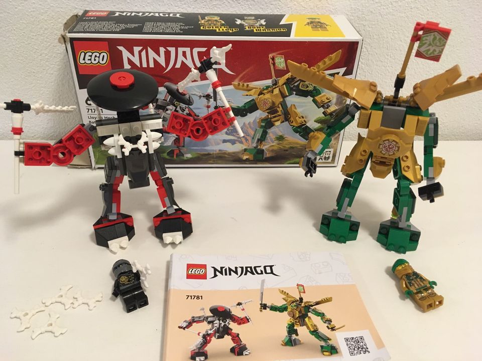 Lego Ninjago 71781 - Lloyds Mech-Duell EVO, gebraucht in Dresden