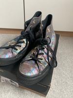 Converse All Stars Chucks Black Purple Gr 39 wenig getragen Niedersachsen - Stuhr Vorschau