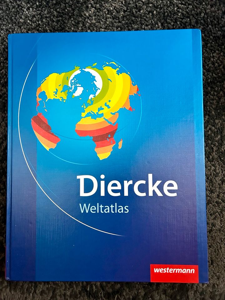 Diercke Weltatlas Buch Schulbuch Top Zustand in Walldürn