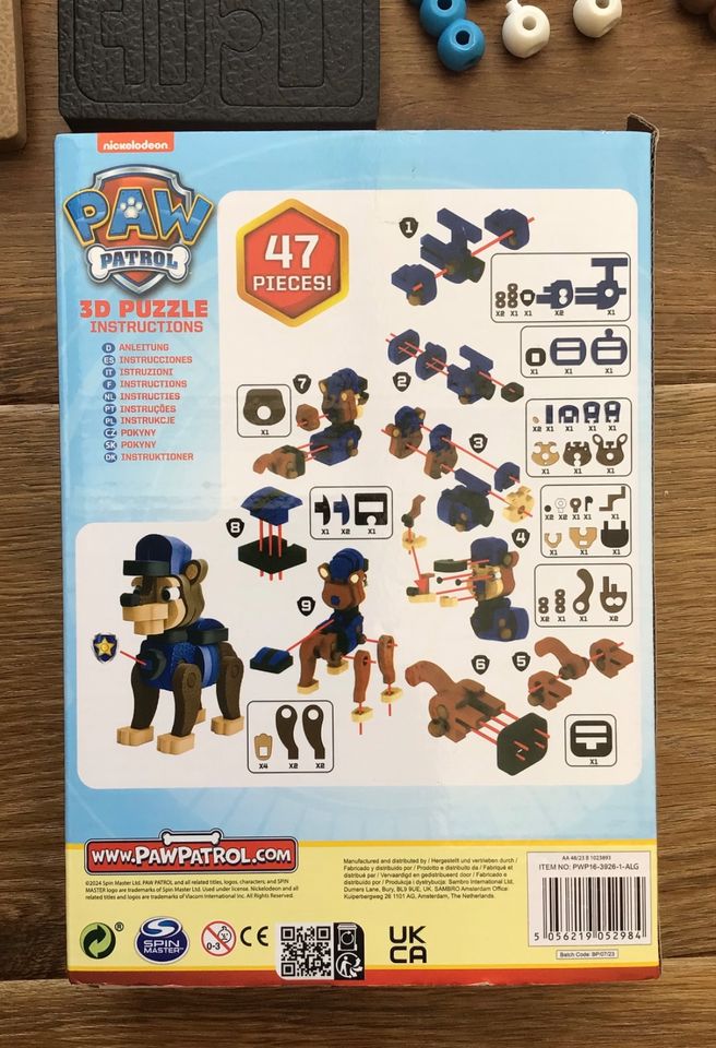 PAW PATROL 3D Puzzle Spielzeug in Lippstadt