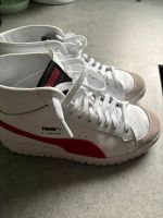 Neuwertige Puma Sampson Chucks Sneakers high Weiß 38,5 Baden-Württemberg - Tuttlingen Vorschau