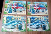 Ravensburger Puzzle 2 x 12 Feuerwehr Polizei Harburg - Hamburg Fischbek Vorschau