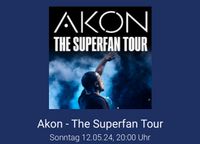 2x Akon - The Superfan Tour - Stehplatz München - Hadern Vorschau