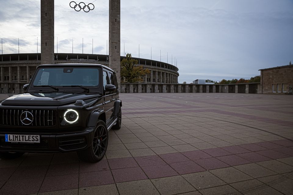 Mercedes-Benz G63 AMG mieten SUV G-Klasse G 63 Hochzeitsauto Sportwagen in Berlin