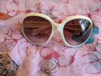 Sonnenbrille Brille Oversize Weiß 60s 60er Hippie Vintage Boho Bo Berlin - Westend Vorschau