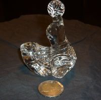 Wunderschöne Glas- Tier- Figur / Briefbeschwerer "Robbe mit Ball" Obervieland - Habenhausen Vorschau