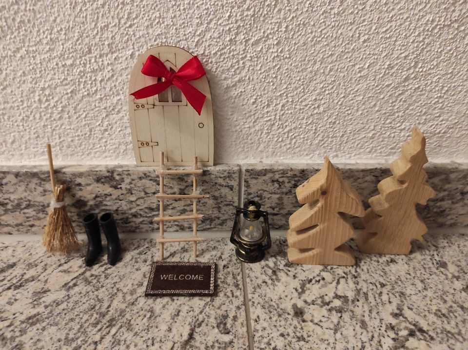 Wichteltür weihnachtstürchen Elf-Tür wichteltürchen Deko Miniatur in Troisdorf