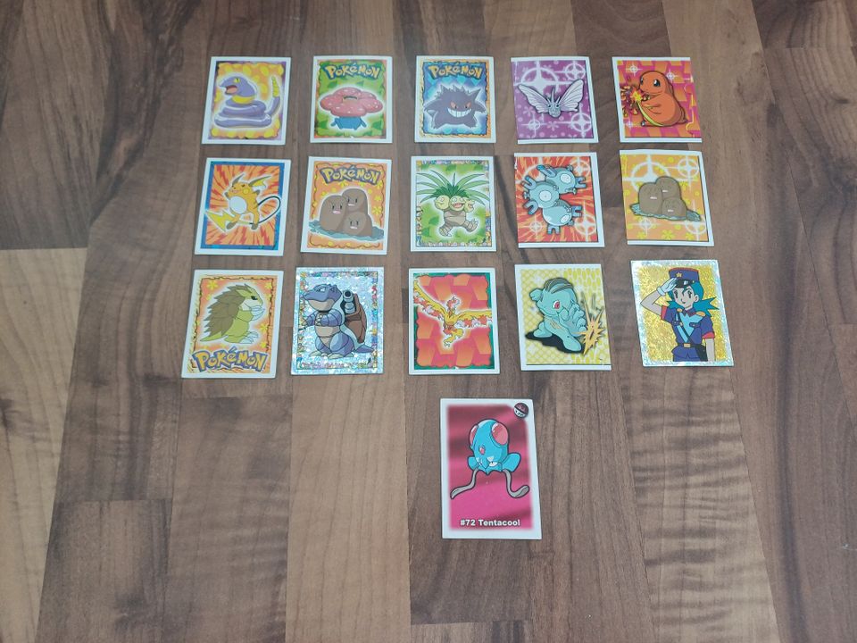 Pokemon Sammelsticker | 1999 Merlin + 1998 Panini in Hamburg