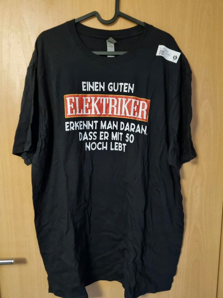 Shirt Elektriker in Kaltensundheim