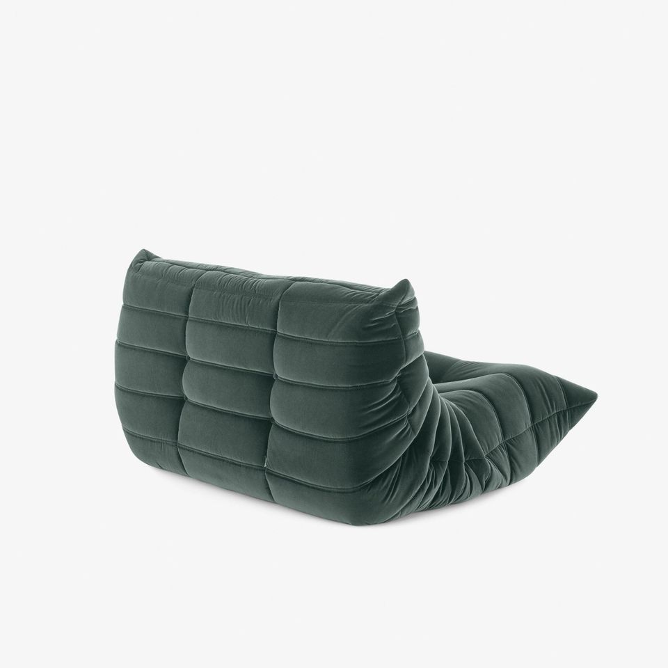 ligne roset Hohenzollernstr TOGO 2er Sofa Samt Grün PRE ORDER in München