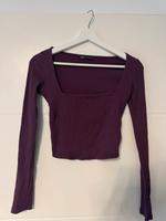 ZARA Langarm-Top – Aubergine – Gr. S Nordrhein-Westfalen - Bad Wünnenberg Vorschau