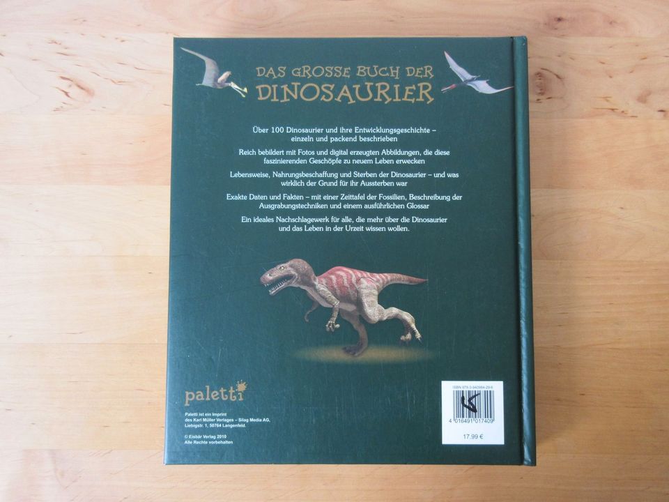 Buch "Das große Buch der Dinosaurier" von paletti aus 2010 in Hamburg