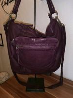 Portobello Tasche Leder lila aubergine neuwertig Bayern - Amorbach Vorschau