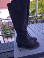 Stiefel schwarz mit Absatz Kr. Dachau - Bergkirchen Vorschau