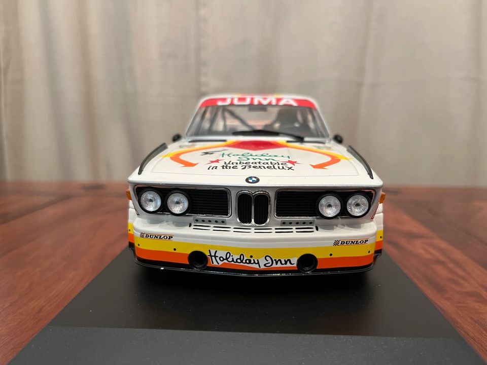 BMW 3.0 CSL Nürburgring 1976 #4 JUMA Minichamps 1:18 in OVP in Kirchen (Sieg)