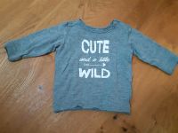 Name it Langarmshirt 62 grau Cute and a little wild Baden-Württemberg - Bühl Vorschau