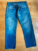 Levis Herren Jeans 501 W32 L30 blau, gebraucht mit Fehlern Düsseldorf - Friedrichstadt Vorschau