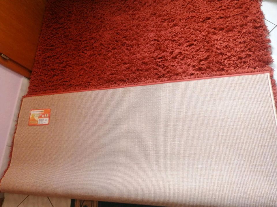 Hochflor Shaggy Rot 160x230cm in Bremerhaven