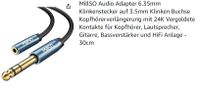 Audio Adapter 6.35mm Klinkenstecker auf 3.5mm Klinken Buchse Nordrhein-Westfalen - Alsdorf Vorschau