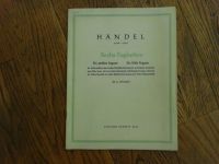 Händel Fughetten Noten Altblockflöte u. Klavier Edition Schott Altona - Hamburg Rissen Vorschau