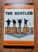 Blechschild  * The Beatles * Help Nordrhein-Westfalen - Ratingen Vorschau